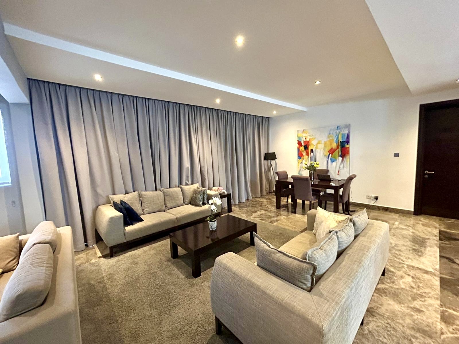 aba6de84-bf58-4730-ae9c-32498c40c99a Furnished Two-bedroom Apartment to let at Airport Residential Area, Accra